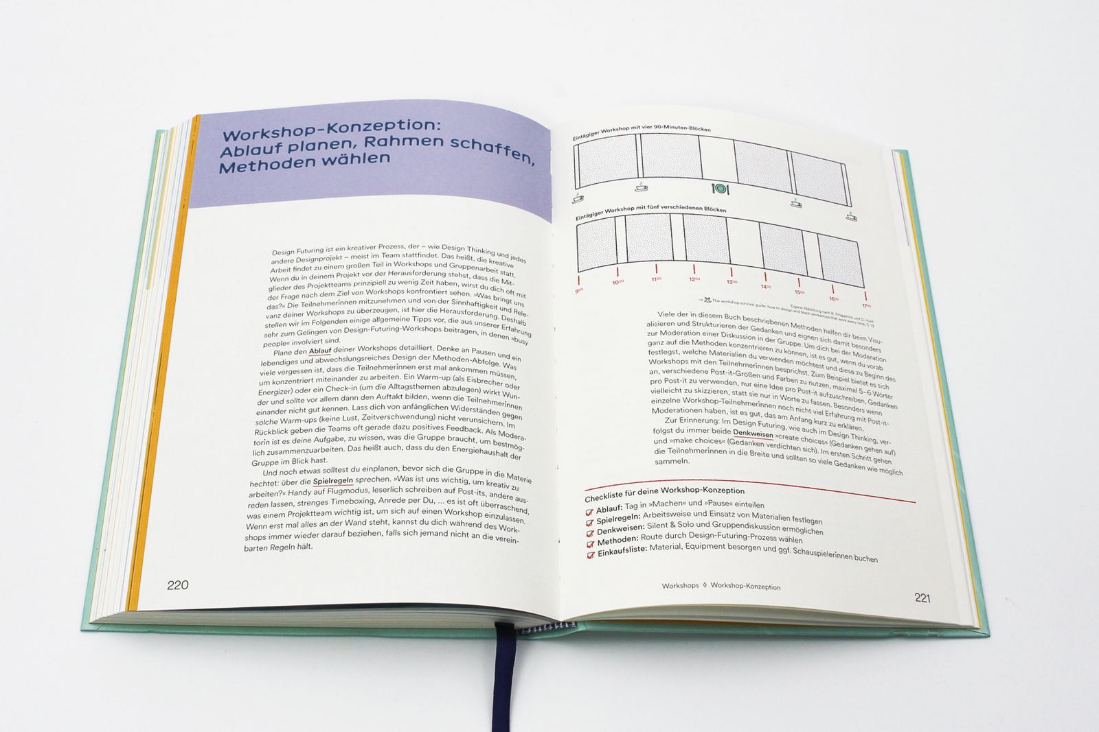 Book Zukünfte gestalten, Workshop Design